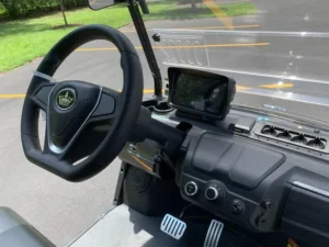 Black 2024 EVolution D5 Ranger 2+2 Golf Cart3