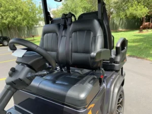 Black 2024 EVolution D5 Ranger 2+2 Golf Cart4