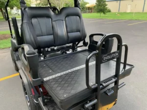 Black 2024 EVolution D5 Ranger 2+2 Golf Cart7