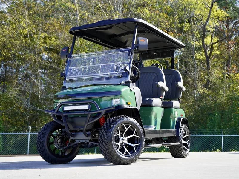 Green 2025 Denago EV Rover XL Golf Cart for Sale