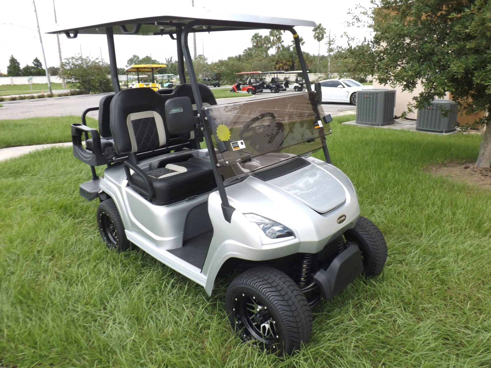 Light Metallic 2023 Star EV SIRIUS 2+2 Golf Cart for Sale